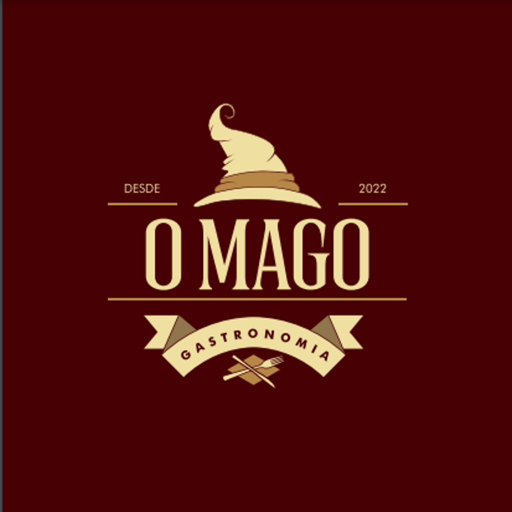 Logotipo O MAGO - Site de delivery